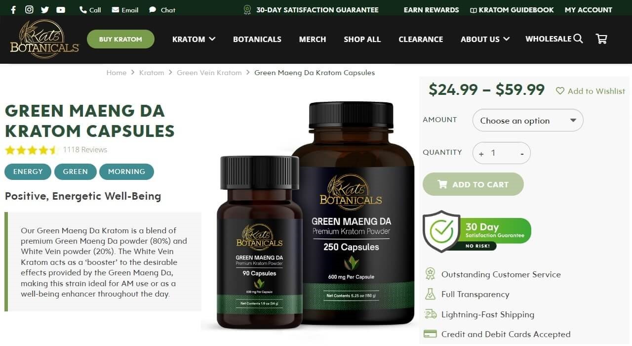 Best Natural Kratom Capsules for Effective Results (Facts, Benefits